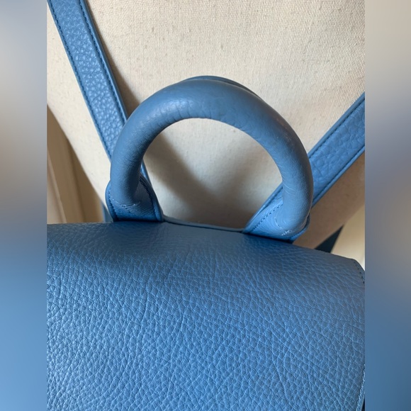 Tory Burch Blue Leather Backpack - Picture 4 of 13